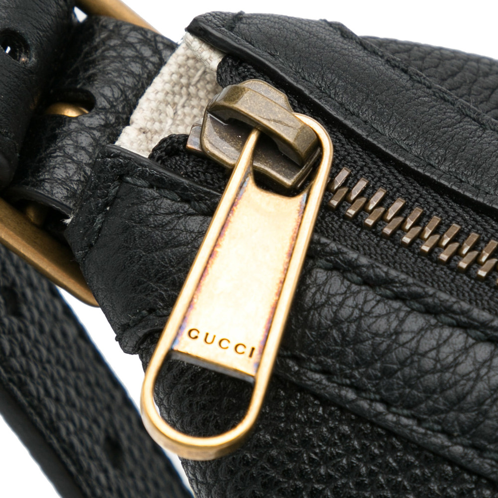Pre-Loved Gucci Logo Half Moon Hobo - Picture 10 of 12